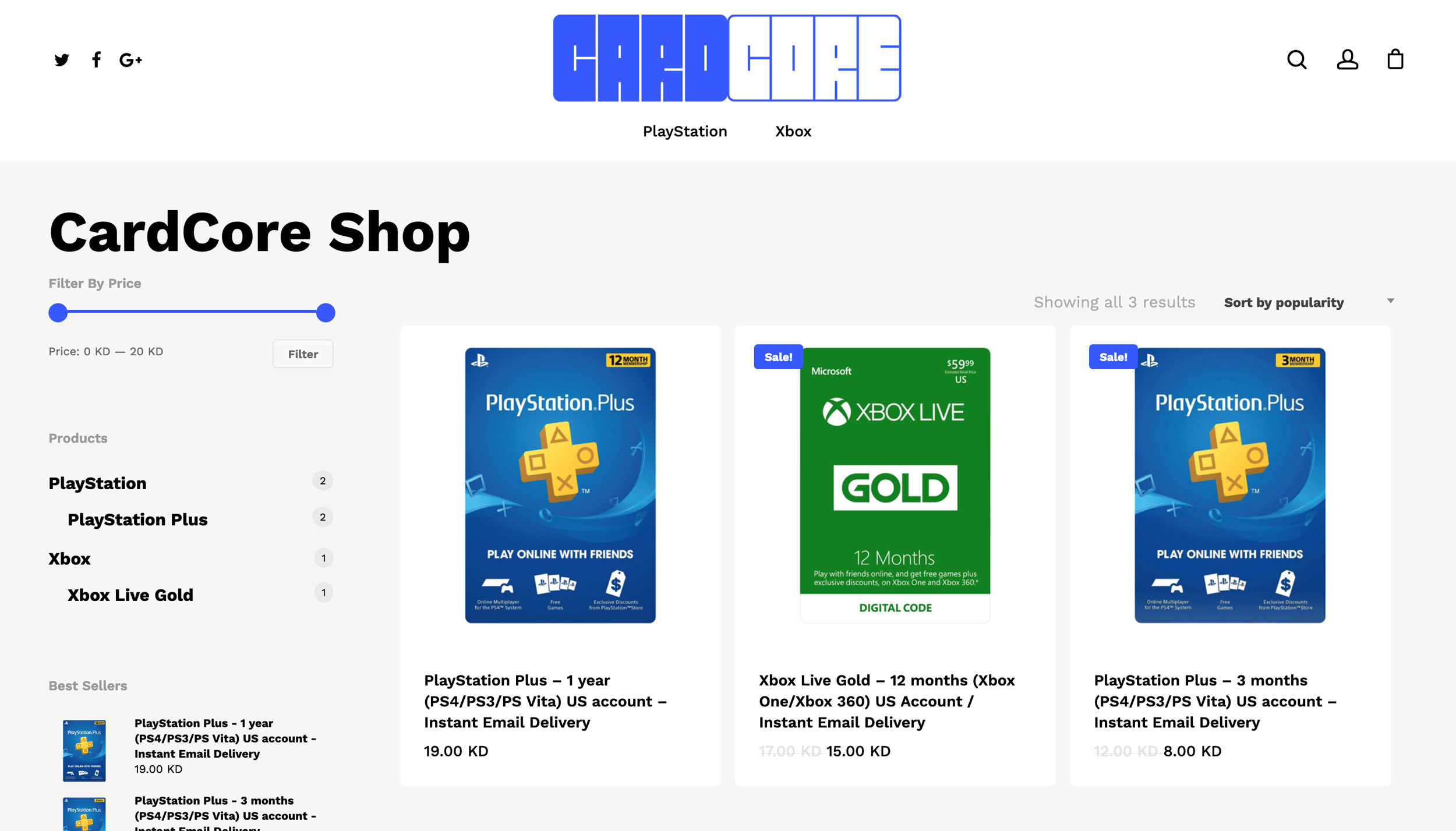 cardcoreshop