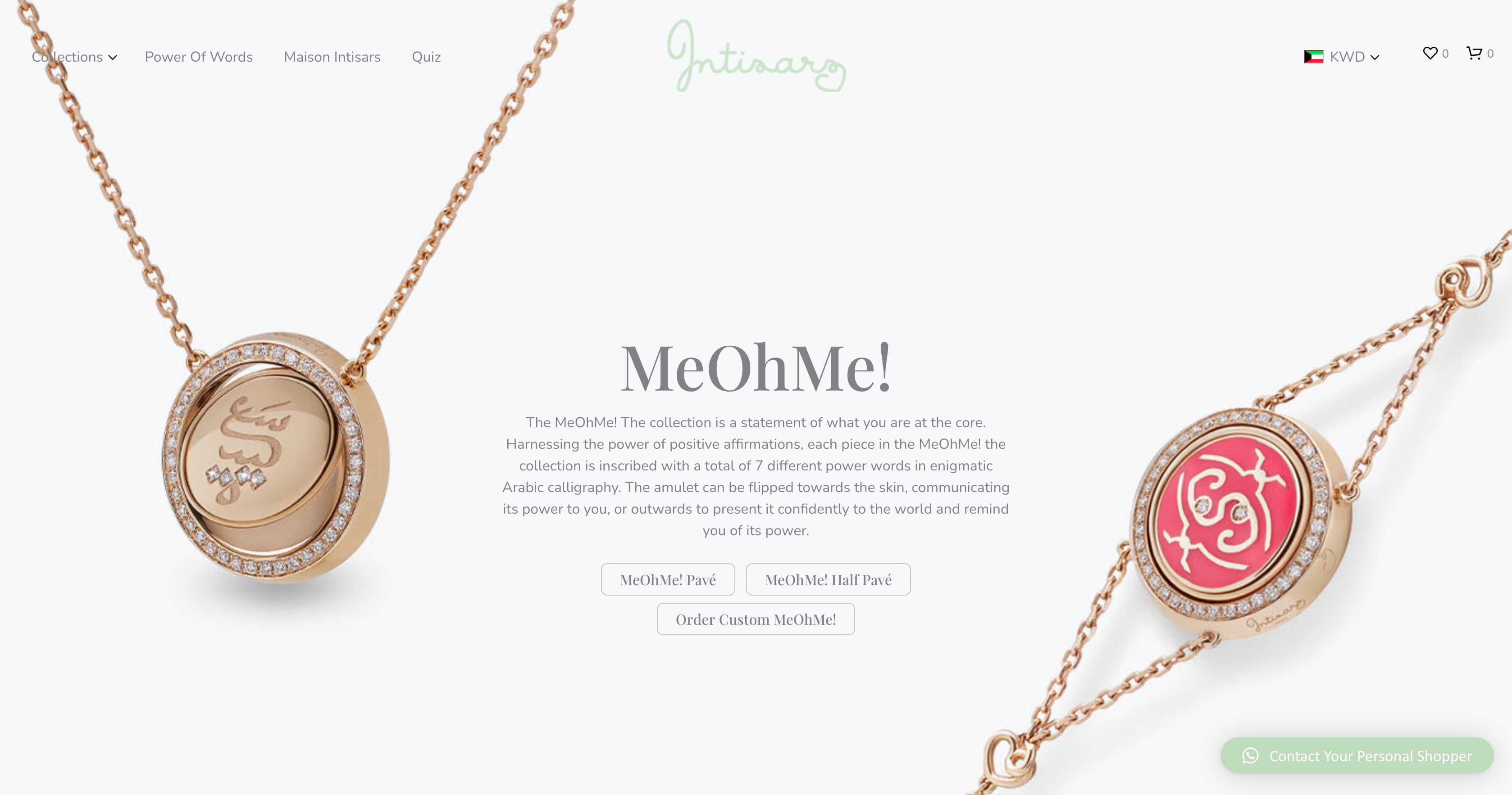 Ecommerce website development Kuwait Intisars website